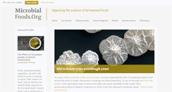 Desktop Screenshot of microbialfoods.org