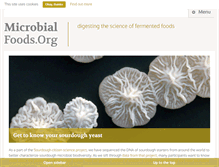 Tablet Screenshot of microbialfoods.org
